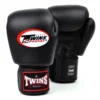 Twins BGVL3 Black Velcro Muay Thai Gloves -Fight Gloves Store bgvl3 black 1