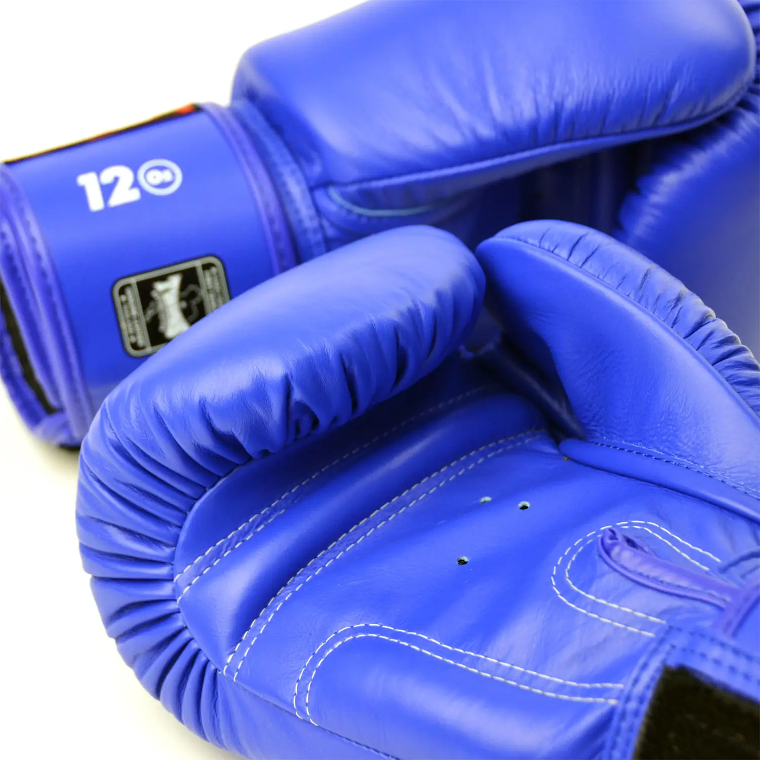 Twins BGVL3 Blue Velcro Muay Thai Gloves 4 Twins BGVL3 Blue Velcro Muay Thai Gloves - Image 2