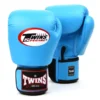 Twins BGVL3 Light Blue Velcro Muay Thai Gloves -Fight Gloves Store bgvl3 light blue 0 1