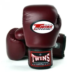 Twins BGVL3 Maroon Velcro Muay Thai Gloves