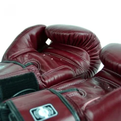Twins BGVL3 Maroon Velcro Muay Thai Gloves -Fight Gloves Store bgvl3 maroon 3 0 1