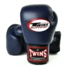 Twins BGVL3 Navy Blue Velcro Muay Thai Gloves