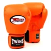 Twins BGVL3 Orange Velcro Muay Thai Gloves -Fight Gloves Store bgvl3 orange 1