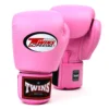 Twins BGVL3 Pink Velcro Muay Thai Gloves -Fight Gloves Store bgvl3 pink 0 1