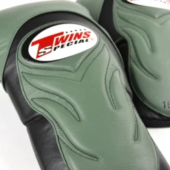 Twins BGVL6 Black Olive Muay Thai Gloves -Fight Gloves Store bgvl6 black olive green 3