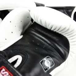 Twins BGVL6 Black White Muay Thai Gloves 10 Twins BGVL6 Black White Muay Thai Gloves -Fight Gloves Store bgvl6 black white 4