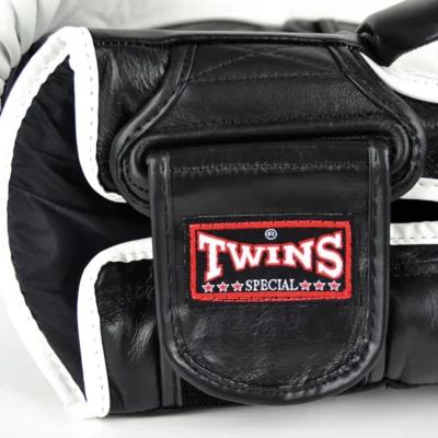 Twins BGVL6 Black White Muay Thai Gloves 11 Twins BGVL6 Black White Muay Thai Gloves -Fight Gloves Store bgvl6 black white 5