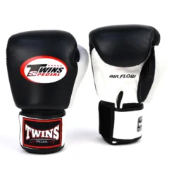Twins BGVLA2-2T Air Flow White Black Red Muay Thai Gloves