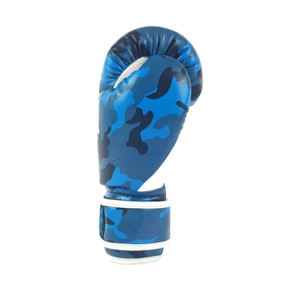Sandee Camo Blue Muay Thai Gloves -Fight Gloves Store camo blue 3