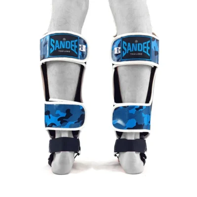 Sandee Camo Blue Shin Guards 10 Sandee Camo Blue Shin Guards -Fight Gloves Store camosg2 buwh 4