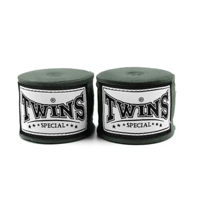Twins CH5 5m Premium Elastic Handwraps Olive