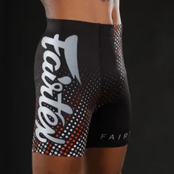 Fairtex CP9 Mens Vale Tudo Shorts Black-Orange