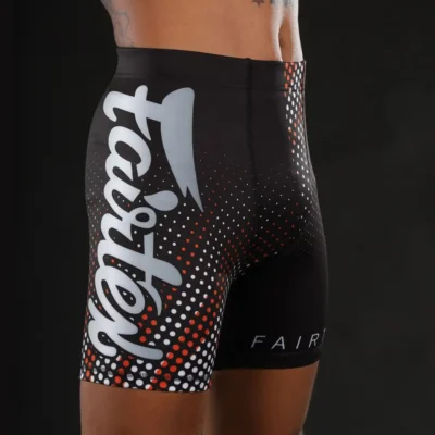 Fairtex CP9 Mens Vale Tudo Shorts Black-Orange