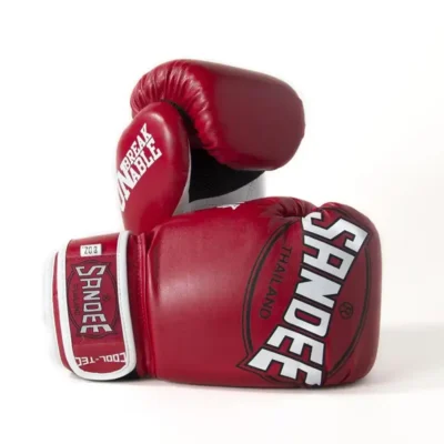 Sandee Cool-Tec Red White Muay Thai Gloves