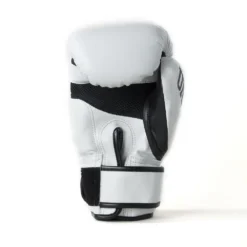 Sandee Cool-Tec White Black Muay Thai Gloves 7 Sandee Cool-Tec White Black Muay Thai Gloves -Fight Gloves Store ctbg2 whbkrd 3