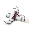 Sandee Cool-Tec White Black Shin Guards -Fight Gloves Store ctsg2 whbkrd 1