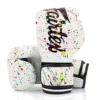 Fairtex BGV14 Painter White Muay Thai Gloves -Fight Gloves Store fairtex bgv14pt white 1