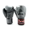 Twins FBGVDM3-TW6 Grey Non-Leather Muay Thai Gloves -Fight Gloves Store fbgvdm3 tw6 grey 1