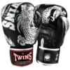 Twins FBGVL3-49 Silver Flying Dragon Muay Thai Gloves -Fight Gloves Store fbgvl3 49 silver 1