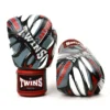 Twins FBGVL3-55 Grey-Red Demon Muay Thai Gloves -Fight Gloves Store fbgvl3 55 1