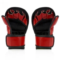 Fairtex FGV15 Red MMA Sparring Gloves 8 Fairtex FGV15 Red MMA Sparring Gloves -Fight Gloves Store fgv15 red 3