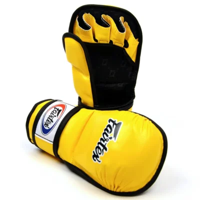 Fairtex FGV15 Yellow MMA Sparring Gloves