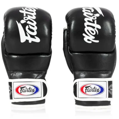 Fairtex FGV18 Black MMA Sparring Gloves 8 Fairtex FGV18 Black MMA Sparring Gloves -Fight Gloves Store fgv18 black black 3