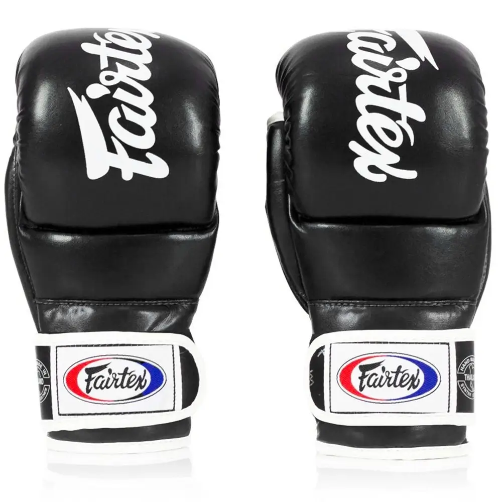 Fairtex FGV18 Black MMA Sparring Gloves 5 Fairtex FGV18 Black MMA Sparring Gloves - Image 4