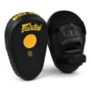 Fairtex FMV13 Maximized Focus Mitts Black-Gold -Fight Gloves Store fmv13 black gold 1