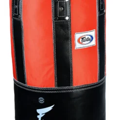 Fairtex HB3 Extra Large Leather Heavy Bag Black-Red (UN-FILLED) -Fight Gloves Store hb3 black red 2