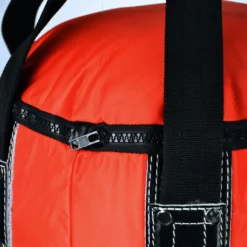 Fairtex HB3 Extra Large Leather Heavy Bag (FILLED) -Fight Gloves Store hb3 black red 3 1