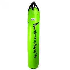 Fairtex HB6 Lime Green 6ft Muay Thai Banana Bag (FILLED)