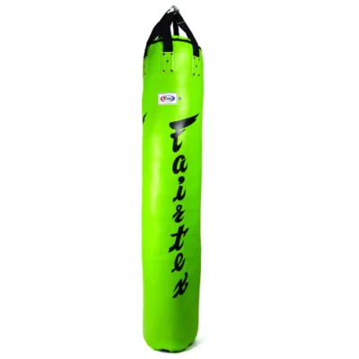 Fairtex HB6 Lime Green 6ft Muay Thai Banana Bag (FILLED)