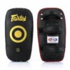 Fairtex KPLC5 Black Light Weight Thai Kick Pads 1 Fairtex KPLC5 Black Light Weight Thai Kick Pads -Fight Gloves Store kplc5 black 1