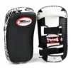 Twins KPS10 Black White Light Weight Thai Kick Pads -Fight Gloves Store kps10 black white 1