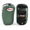 Twins KPS10 Olive Black Light Weight Thai Kick Pads -Fight Gloves Store kps10 olive black 1