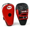 Twins PML21 Red Black Long Focus Mitts -Fight Gloves Store pml21 red black 1