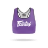 Fairtex SB1 Classic Sports Bra Purple-White