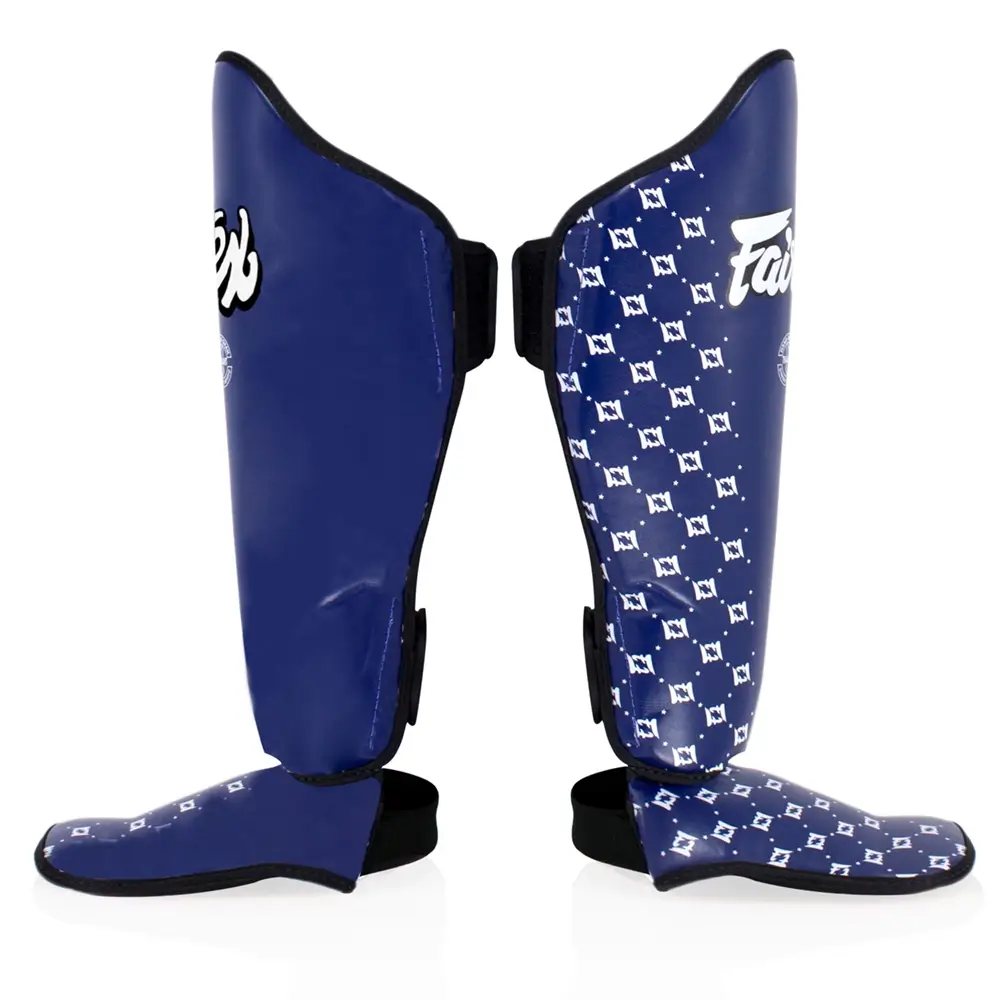 Fairtex SP5 Blue Shin Guards 5 Fairtex SP5 Blue Shin Guards - Image 3