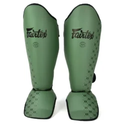 Fairtex SP5 Olive Green Shin Guards