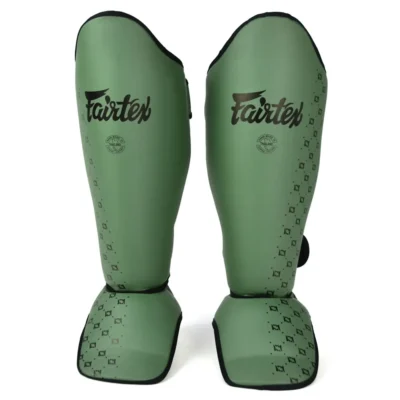 Fairtex SP5 Olive Green Shin Guards