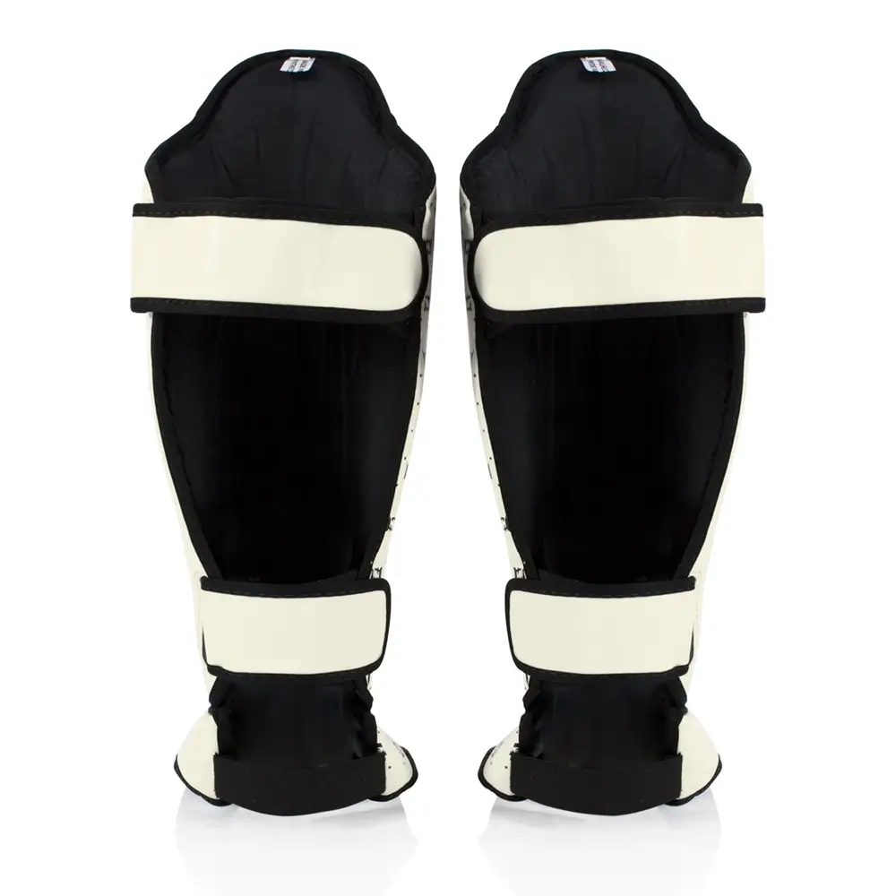 Fairtex SP5 White Shin Guards 4 Fairtex SP5 White Shin Guards - Image 2