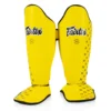 Fairtex SP5 Yellow Shin Guards -Fight Gloves Store sp5 yellow 1