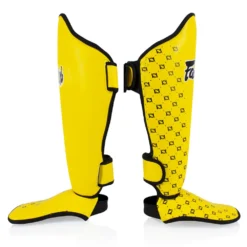 Fairtex SP5 Yellow Shin Guards -Fight Gloves Store sp5 yellow 3