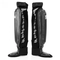 Fairtex SP6 MMA Style Black Shin Guards -Fight Gloves Store sp6 black 3