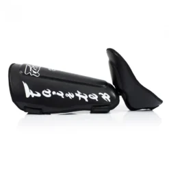 Fairtex SP7 Black Twister Detachable Shin Guards -Fight Gloves Store sp7 black 4