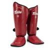 Fairtex SP9 Ultra Ergo Shin Guards Red 1 Fairtex SP9 Ultra Ergo Shin Guards Red -Fight Gloves Store sp9 fairtex shin pads red 1