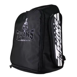 Twins Gym Bag BAG5 -Black -Fight Gloves Store tbag5 black 3