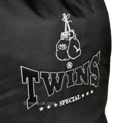 Twins Gym Bag BAG5 -Black -Fight Gloves Store tbag5 black 5