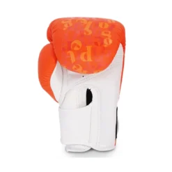 Top King X Elle Active “Serendipity” Muay Thai Gloves 9 Top King X Elle Active “Serendipity” Muay Thai Gloves -Fight Gloves Store tkbxelle orange 4